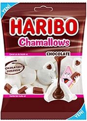 Haribo Chamallows Çikolata Dolgulu 62 gr Marshmallow