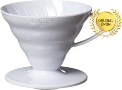 Hario V60 02 Dripper Beyaz