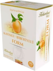 Hekimhan Kayısılı Biberiyeli 45'li Karışık Bitki Çayı