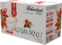 Hekimhan Kuşburnu 20'li Süzen Poşet Bitki Çayı