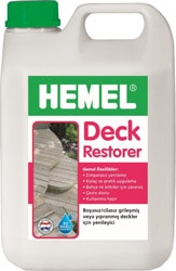 Hemel Deck Restorer 2.5 lt Şeffaf Ahşap Yenileyici Temizleyici