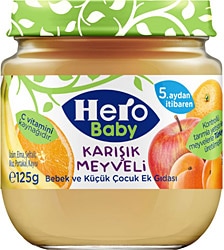 Hero Baby Karışık Meyveli 125 gr Kavanoz Maması