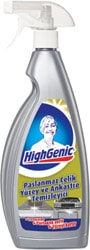 Highgenic 1000 ml Paslanmaz Çelik Yüzey ve Ankastre Temizleyici
