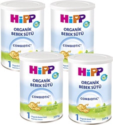 Hipp Organik Combiotic 1 Bebek Sütü 350 gr 4 Adet