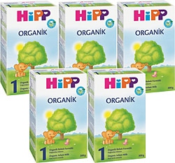 Hipp Organik 1 Bebek Sütü 300 gr 5 Adet