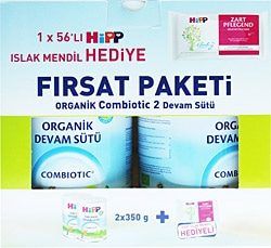 Hipp Organik Combiotic 2 Devam Sütü 350 gr 2 Adet