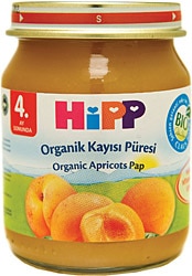 Hipp Organik Kayısı Püresi Kavanoz Maması 125 gr