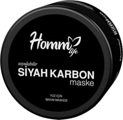 Homm Life Soyulabilir Siyah Karbon Maske 100 ml