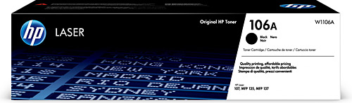 HP 106A W1106A Siyah Toner