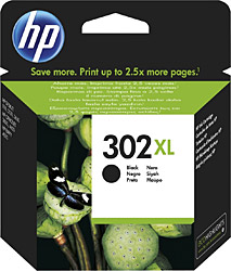HP 302XL F6U68AE Siyah Kartuş