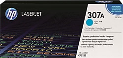 HP 307A CE741A Mavi Toner