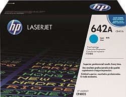 HP 642A CB401A Mavi Toner