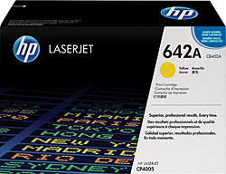 HP 642A CB402A Sarı Toner