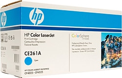 HP 648A CE261A Mavi Toner