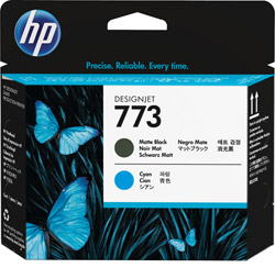 HP 773 C1Q20A Siyah ve Mavi Baskı Kafası