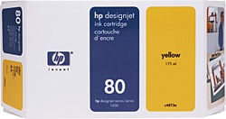 HP 80 C4848A Sarı Kartuş
