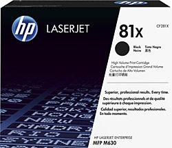 HP 81X CF281X Siyah Toner