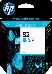 HP 82 CH566A Mavi Kartuş