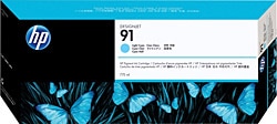 HP 91 C9470A Açık Mavi Kartuş