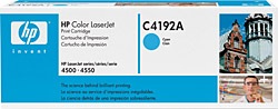 HP 92A C4192A Mavi Toner