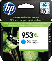 HP 953XL F6U16AE Mavi Orijinal Kartuş