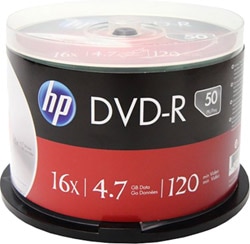 HP DVD-R 16X 4.7 GB 50'li DME00070-3 Boş DVD/DVD
