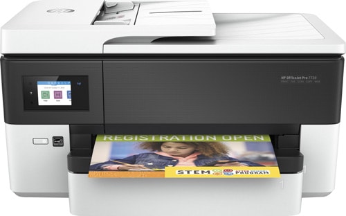 HP Officejet Pro 7720 Y0S18A Wi-Fi + Tarayıcı + Fotokopi + Faks Renkli Çok Fonksiyonlu Mürekkep Püskürtmeli Yazıcı