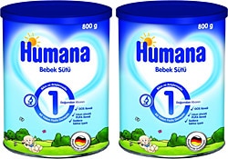 Humana 1 Bebek Sütü 2'li 800 gr