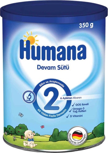 Humana 2 Devam Sütü 350 gr Fiyatları, Özellikleri ve Yorumları