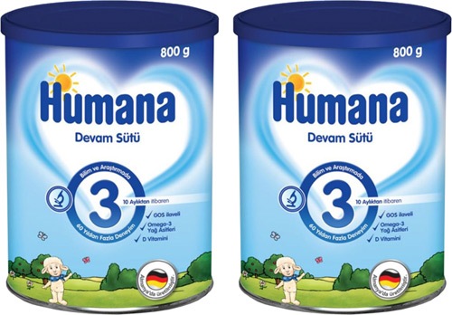 Humana 3 Devam Sütü 2'li 800 gr