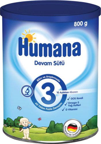 Humana 3 Devam Sütü 800 gr Fiyatları, Özellikleri ve Yorumları