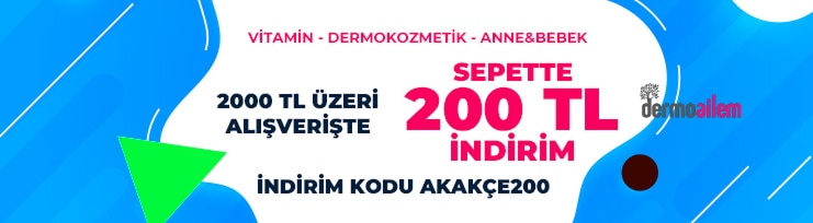 Sepete Özel AKAKÇE200 Kuponunu Kaçırma!