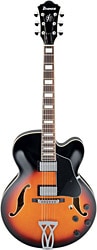 Ibanez AF75-BS Jazz Kasa Brown Sunburst Gitar