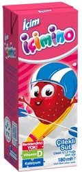 İçim İçimino Çilekli 180 ml Süt