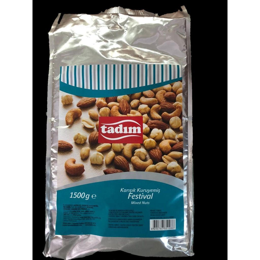 Tadim Festival Karisik Kuruyemis 1500 G Fiyatlari Ozellikleri Ve Yorumlari En Ucuzu Akakce