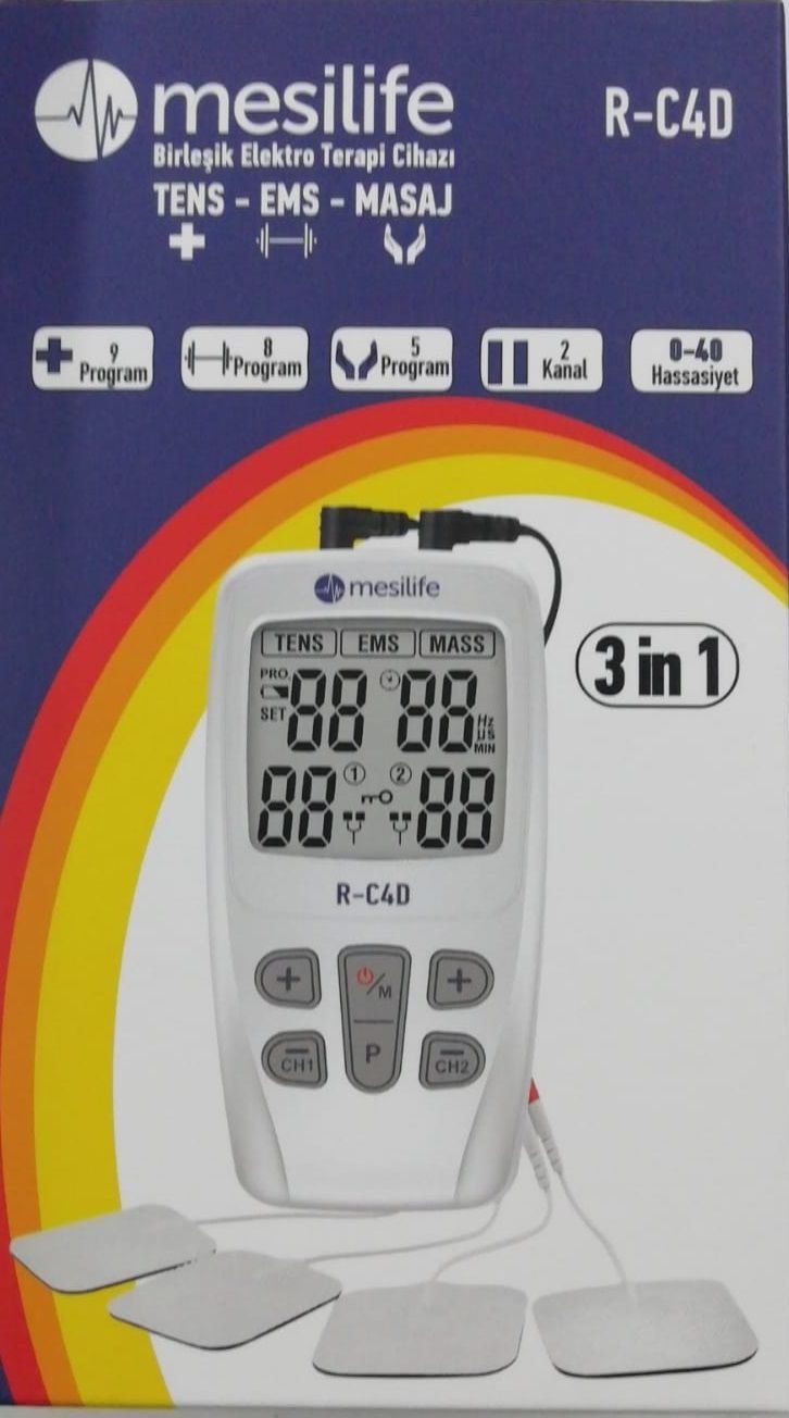 Mesilife Birleşik Elektro Terapi Cihazı (TensEmsMasaj) Fiyatları