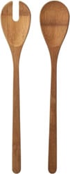 IKEA Gronsaker 2'li Bambu Servis Kaşığı