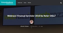Webrazzi Finansal Servisler 2016’da Neler Oldu?