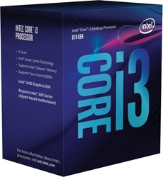 Intel i3-8300 Dört Çekirdek 3.70 GHz İşlemci