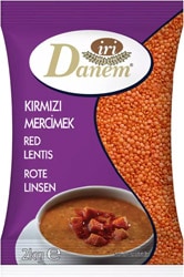 İri Danem 2 kg Kırmızı Mercimek