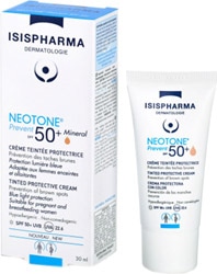 Isispharma Neotone Prevent Mineral Light 30 ml 50 Faktör Renkli Güneş Kremi