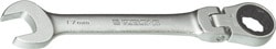 İzeltaş 0345 17 mm Mafsallı Kombine Cırcır Anahtar