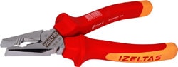İzeltaş 3020126200 1000 V İzoleli Elektrikçi 200 mm Pense