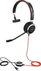 Jabra Evolve 40 Mono MS USB Kablolu Çağrı Merkezi Kulaklığı