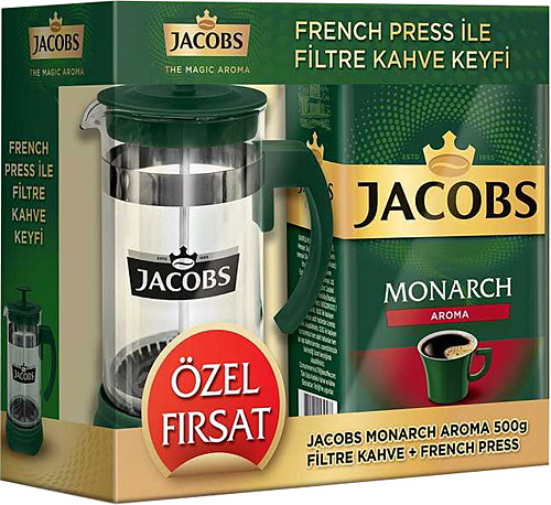 Jacobs Monarch Aroma 500 Gr French Press Filtre Kahve Fiyatlari Ozellikleri Ve Yorumlari En Ucuzu Akakce