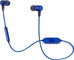JBL E25BT Mavi Mikrofonlu Kablosuz Kulak İçi Bluetooth Kulaklık