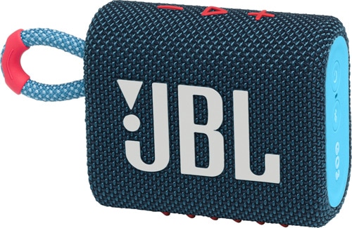 JBL Go 3 Bluetooth Hoparlör Mavi-Pembe