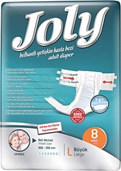 Joly Belbantlı Büyük Boy L 8'li Hasta Bezi