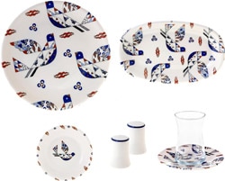Jumbo Charm 6 Kişilik 26 Parça Kahvaltı Takımı