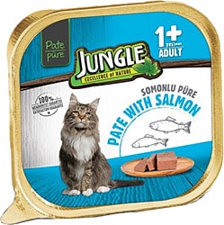Jungle Balıklı Pate 100 gr Yetişkin Kedi Konservesi